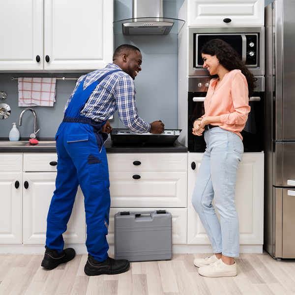 can you provide an estimate for cooktop repair before beginning any work in Round Top TX